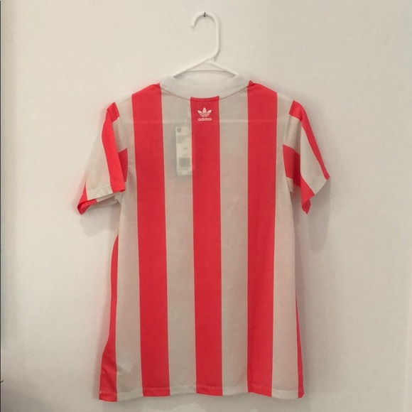 Adidas Pink and White Shirt Jersey - Picture 2 of 5